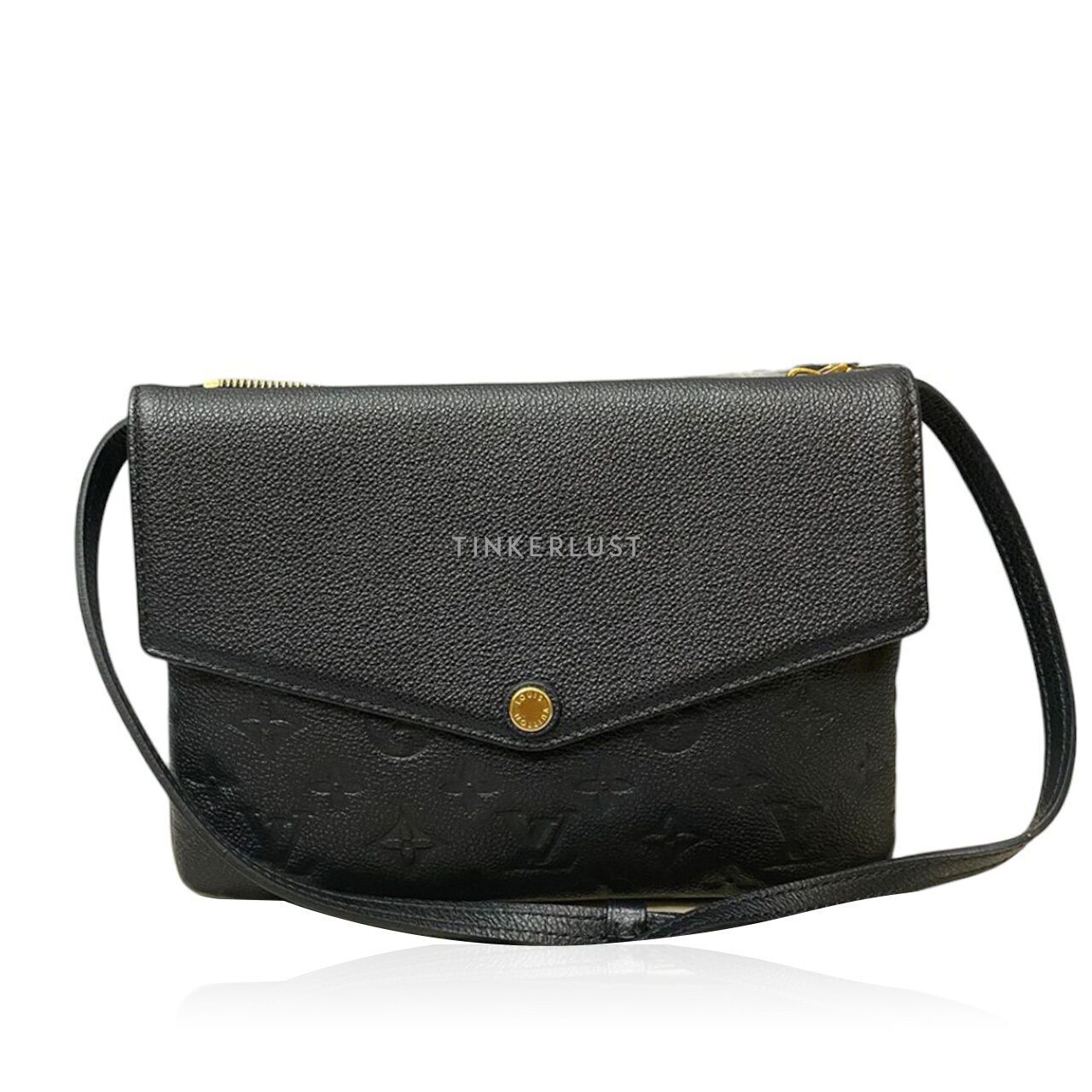 Louis vuitton empreinte twice black hot sale